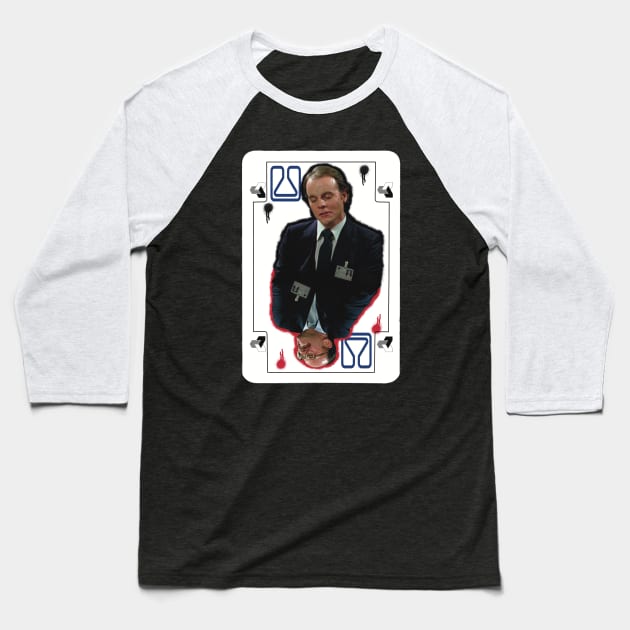 Scanners Card Baseball T-Shirt by @johnnehill